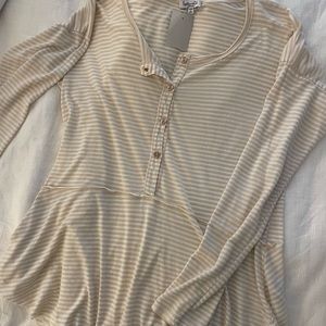 Splendid women’s striped long sleeve